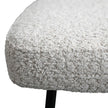 Mobital Clutch Fabric Dining Chair with Black Frame, 2-pack
