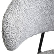 Mobital Clutch Fabric Dining Chair with Black Frame, 2-pack