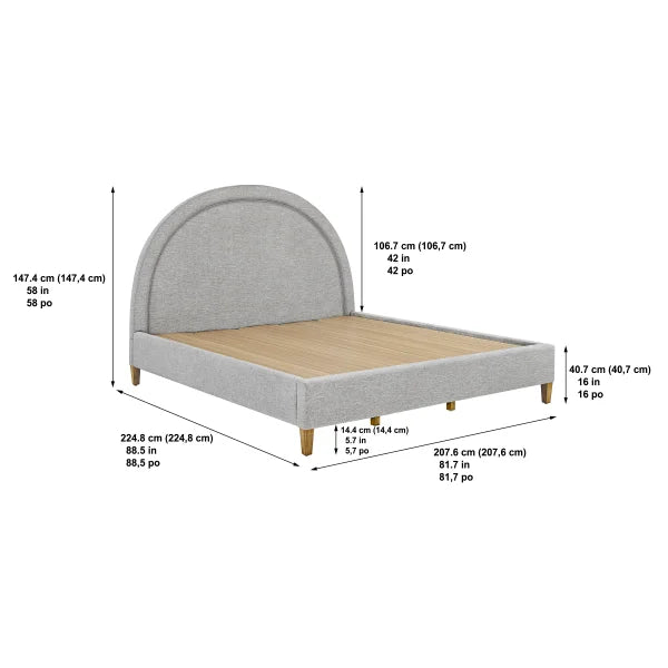 Thomasville Upholstered Platform King Bed