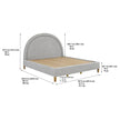 Thomasville Upholstered Platform King Bed