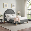 Thomasville Upholstered Platform Double Bed