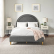 Thomasville Upholstered Platform Double Bed