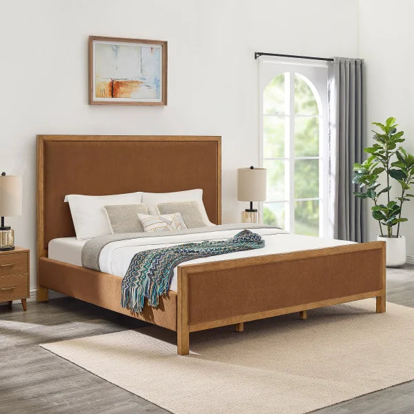 Henredon Upholstered King Bed