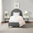 Thomasville Upholstered Platform Twin Bed