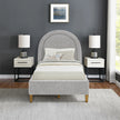 Thomasville Upholstered Platform Twin Bed