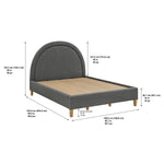 Thomasville Upholstered Platform Queen Bed