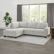 Thomasville 2-piece Fabric Left-hand Facing Sofa-chaise
