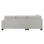 Thomasville 2-piece Fabric Left-hand Facing Sofa-chaise