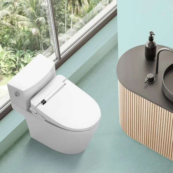 VOVO Smart Electronic Bidet Toilet Seat, Elongated