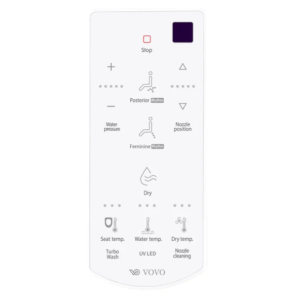 VOVO Smart Electronic Bidet Toilet Seat, Elongated