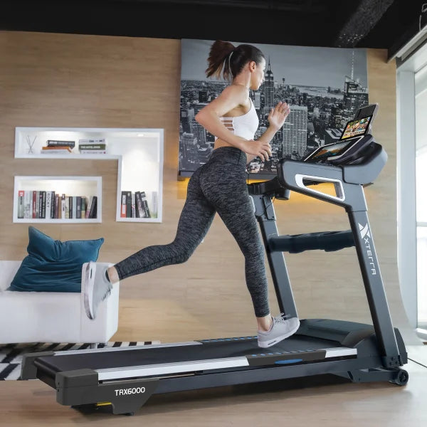 Xterra TRX6000 3.75HP Light Commercial Non-Folding Treadmill with Touchscreen