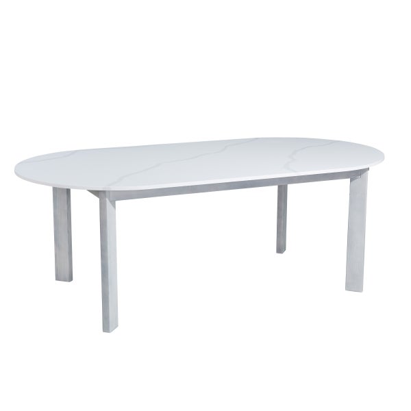 Winston Solid Quartz Dining Table, 218 cm (86 in.)