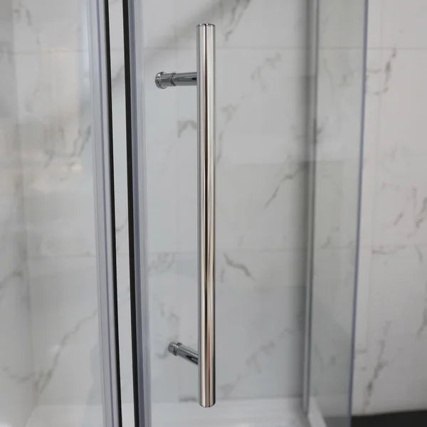 Jade Riley Neo-Angle Corner Shower Enclosure with Base