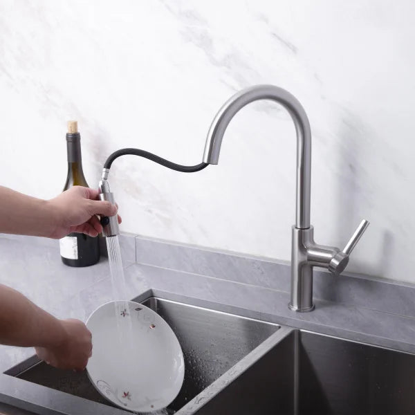 Westmount Waterworks Touchless Pull-down Greta Kitchen Faucet