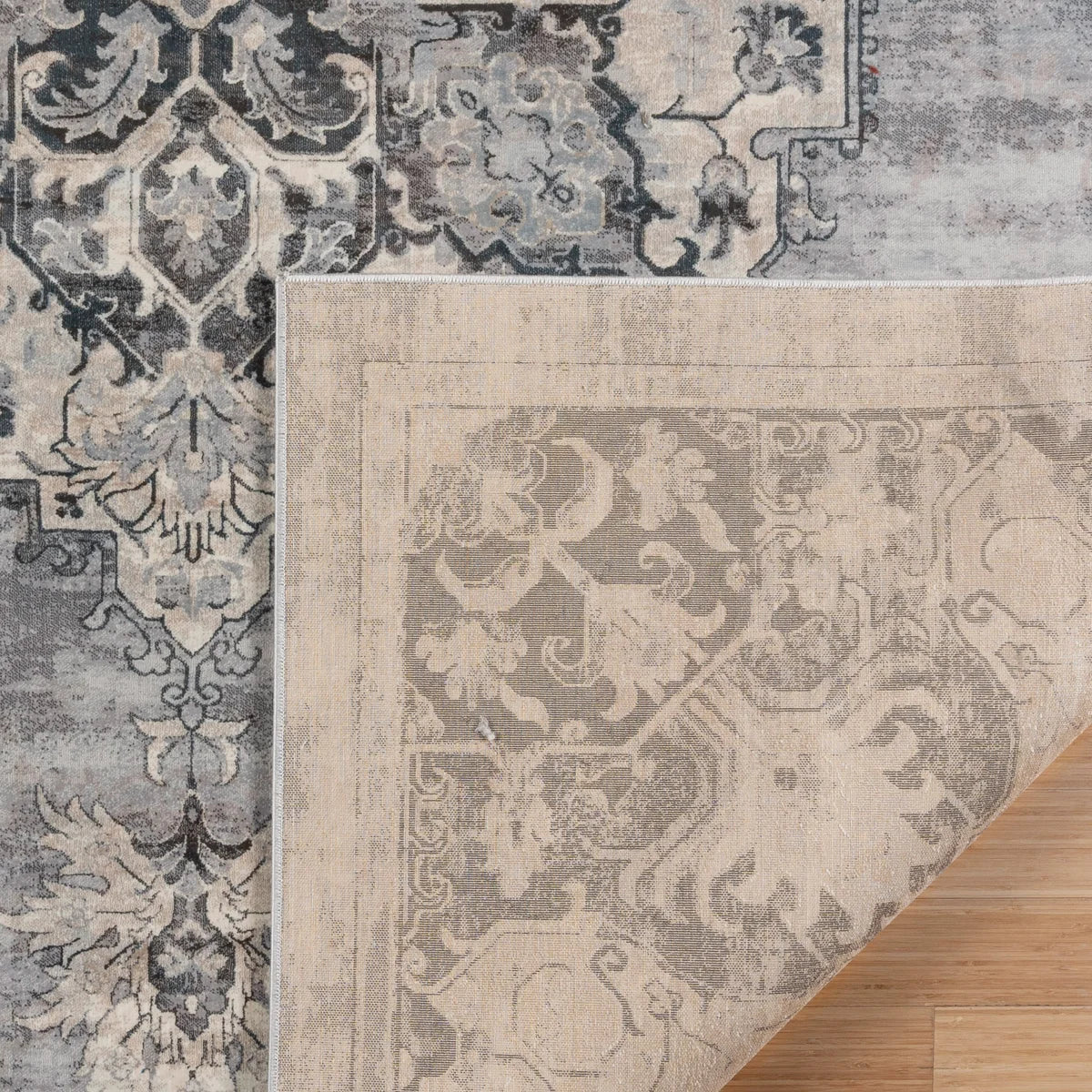 Gertmenian Thomasville Timeless Classic Snoh Grey Indoor Area Rug