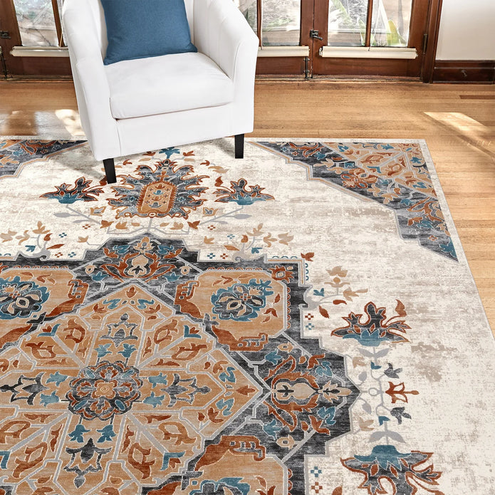 Gertmenian Thomasville Timeless Classic Hernon Ivory Indoor Area Rug
