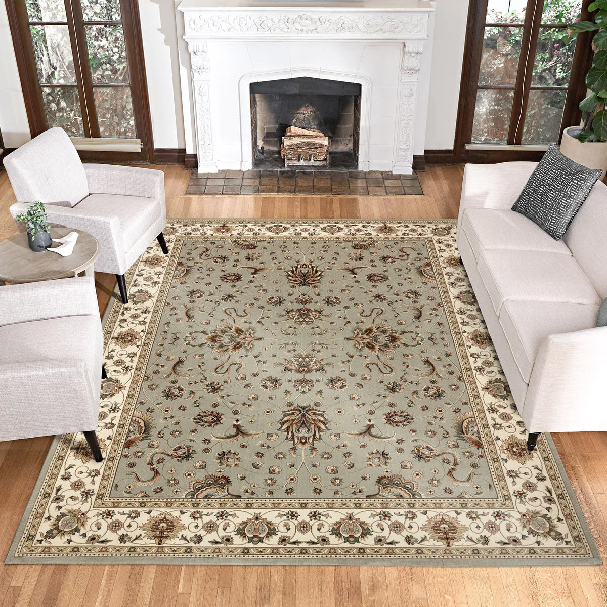 Gertmenian Thomasville Timeless Classic Orson Sage Indoor Area Rug