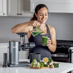 Ninja NeverClog Cold Press Juicer with 32 oz. Juice Jug and 40 oz. Pulp Container