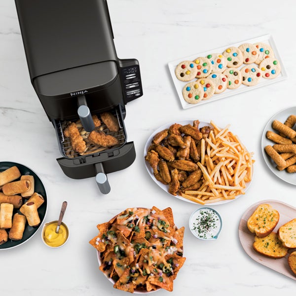 Ninja DoubleStack 7.57 L (8 qt.) 6-in-1, 2-Basket Air Fryer