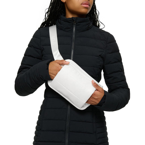 Lolë Unisex Handwarmer Belt Bag - White