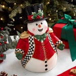 Spode Christmas Tree Collection - Snowman Cookie Jar