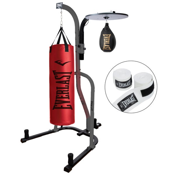 Everlast Heavy Bag Dual Station Stand Kit