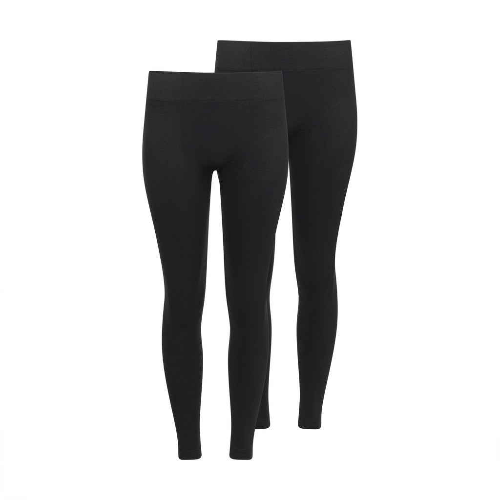 Lemon Women's Fleece Lined Legging, 2-pack