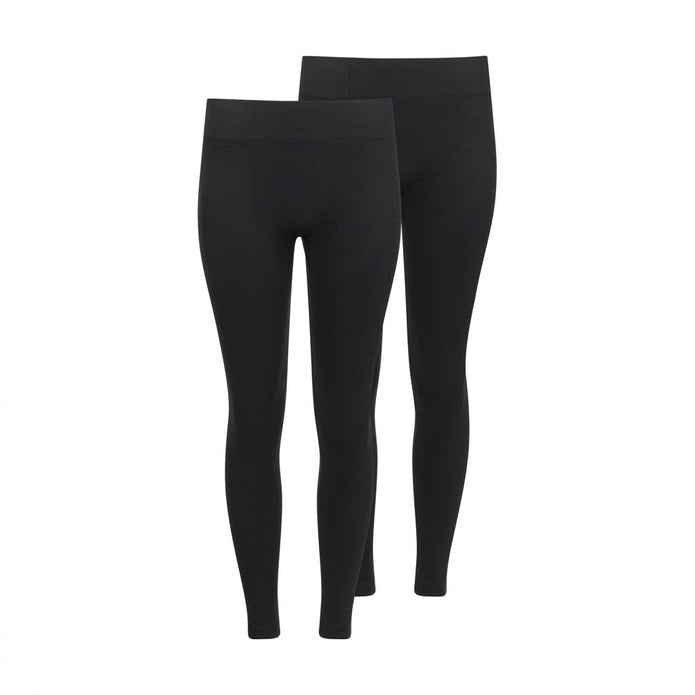 Lemon Women's Fleece Lined Legging, 2-pack