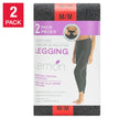 Lemon Women's Fleece Lined Legging, 2-pack