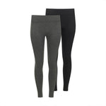 Lemon Women's Fleece Lined Legging, 2-pack
