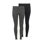 Lemon Women's Fleece Lined Legging, 2-pack