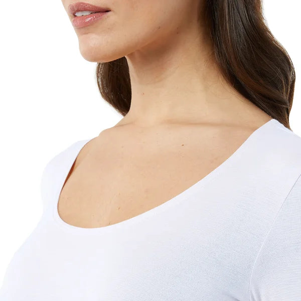 32 Degrees Women's Eco Heat Long Sleeve Baselayer Top, 2-pack