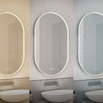 Artika Royce Oval LED Wall Mirror with Integrated Defogger