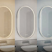 Artika Royce Oval LED Wall Mirror with Integrated Defogger