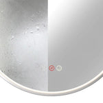 Artika Royce Oval LED Wall Mirror with Integrated Defogger