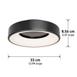 Artika Aiden Flush Mount Ceiling Light