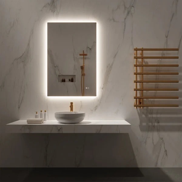 Paris Mirror Kuoni Backlit LED Lighted Mirror