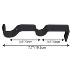Versailles Imperial Ringlets Finial Double Curtain Rod Set