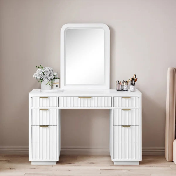 Loxley Rowe Cathy 129.5 cm (51 in.) Makeup Table