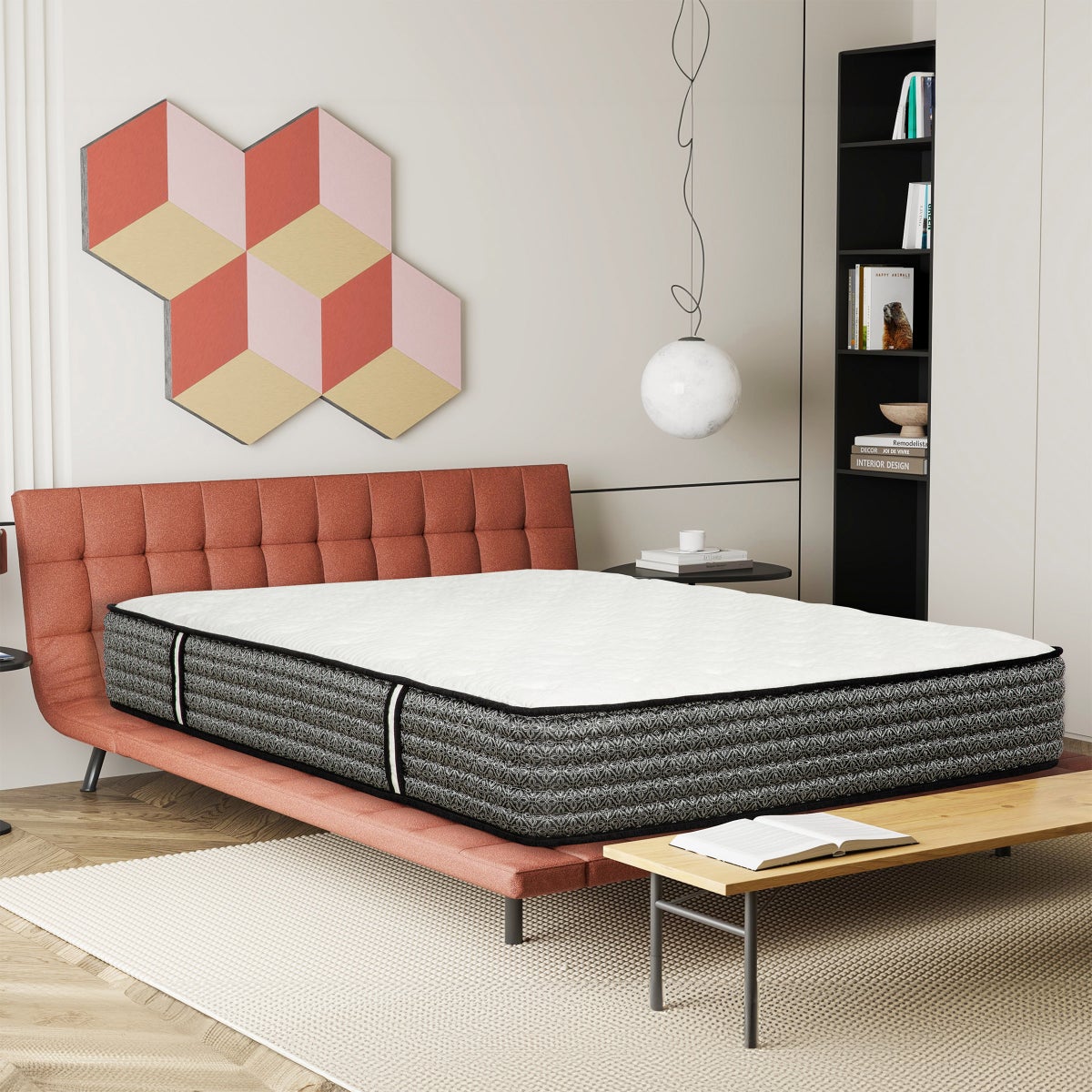Contessa 35.6 (14 in.) Pillow Top Pocket Coil Hybrid Mattress