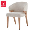 Aiden & Ivy Fabric Chair, 2-pack