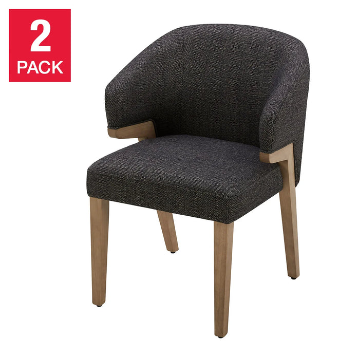 Aiden & Ivy Fabric Chair, 2-pack