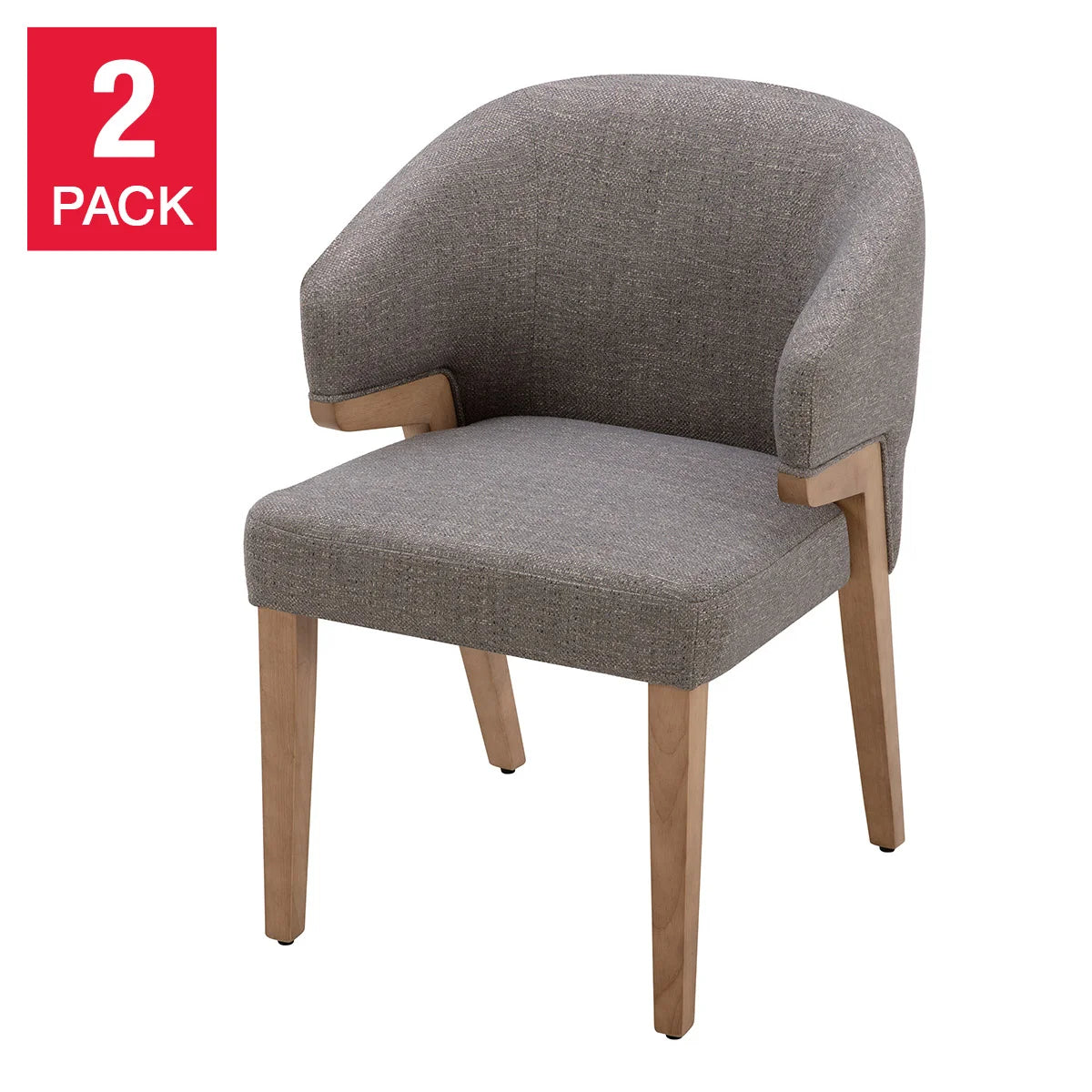 Aiden & Ivy Fabric Chair, 2-pack