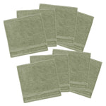 Serene Home Collection Wash Cloth Set, 8-pack