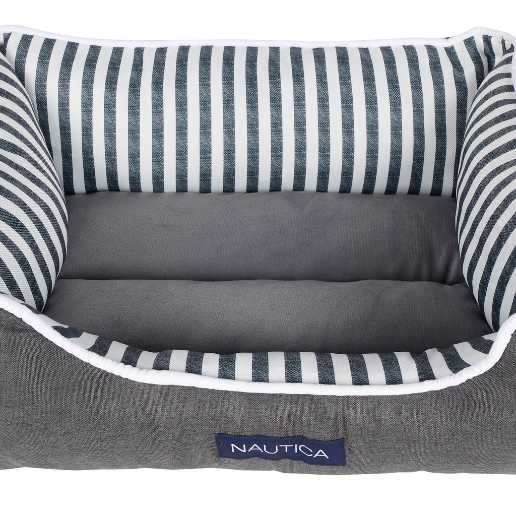 Nautica Twill Sofa Style Pet Bed