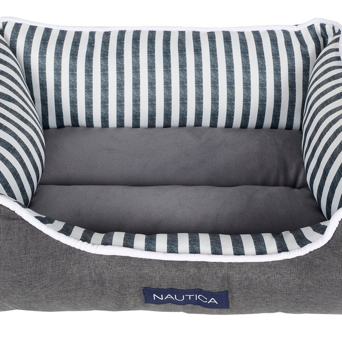 Nautica Twill Sofa Style Pet Bed