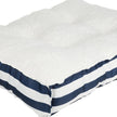 Nautica Twill and Sherpa Cushion Pet Bed