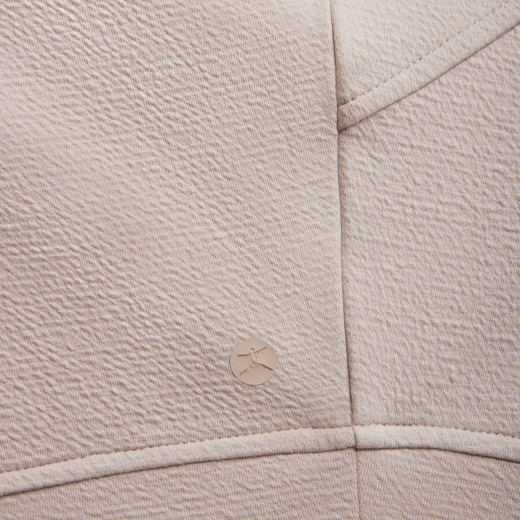 Danskin Women's Wave Jacquard Long Sleeve Crew