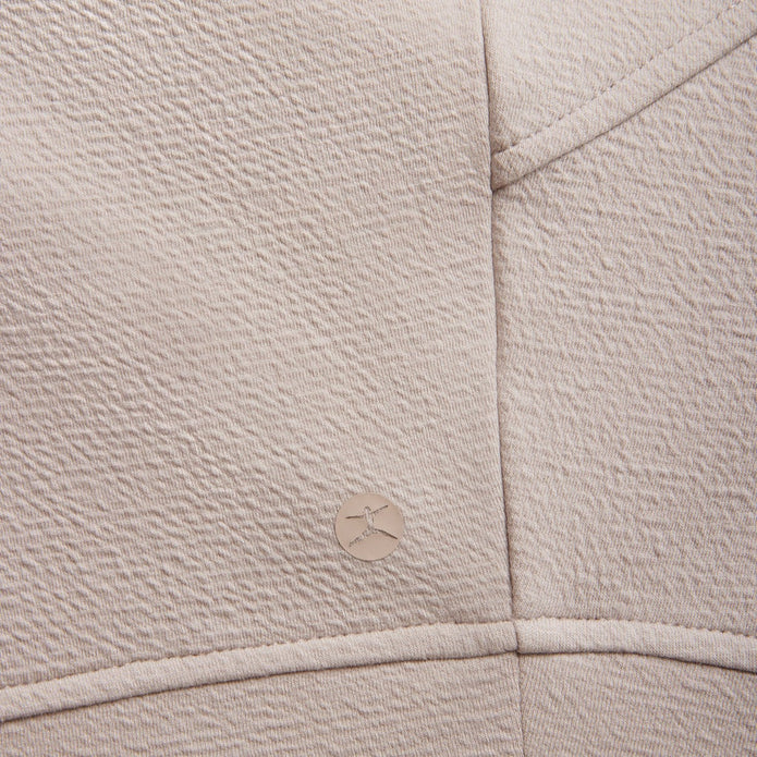 Danskin Women's Wave Jacquard Long Sleeve Crew