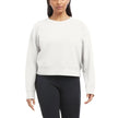 Danskin Women's Wave Jacquard Long Sleeve Crew